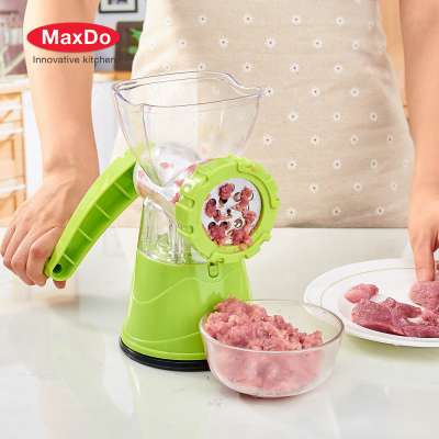 Household home portable manual plastic frozen fresh sausage meat mincer